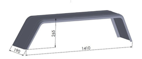 aripa remorca roti tandem r13